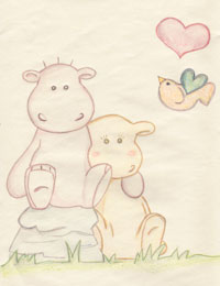 Hippos in Love!